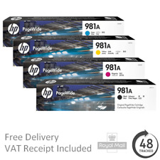 Original HP 981A Black, Cyan, Magenta & Yellow Ink Cartridges (2020) for sale  Shipping to South Africa