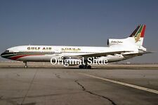 Aircraft Slide - Gulf Air L.1011 Tristar A4O-TV@ DUBAI 1984 (B082) comprar usado  Enviando para Brazil