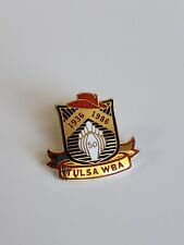Tulsa Oklahoma WBA Lapel Pin Women's Bowling Association 50 Aniversário '86 comprar usado  Enviando para Brazil