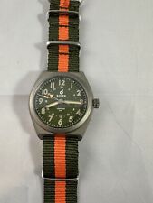 Used, BOLDR VENTURE GMT Green Orange Watch 38mm 200m Titanium for sale  Shipping to South Africa