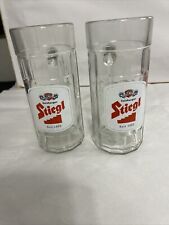 Used, 2 Salzburger Stiegl  7" Beer Stein Heavy Duty for sale  Shipping to South Africa