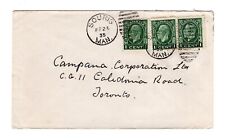 Canadá MB Manitoba - Souris 1935 Capa Cancelada Duplex - Carimbo Postal da Cidade - comprar usado  Enviando para Brazil