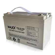 Akumulator żelowy MAXX FM-12-100 GEL DEEP CYCLES 100ah 12v FV na sprzedaż  PL
