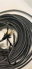 Cat 8 Ethernet Cable 50 ft Flat Internet Network Cable - Black, used for sale  Shipping to South Africa