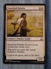 Mtg famished paladin d'occasion  Rouvroy