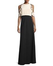 Jill Jill Stuart Cold-Shoulder Ruffle-Trim Gown (size 10) , used for sale  Shipping to South Africa