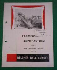 Belcher bale loader for sale  NORWICH