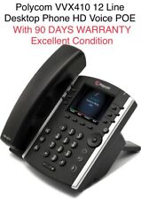 Polycom VVX410 12 Line Desktop Phone  for sale  Shipping to South Africa
