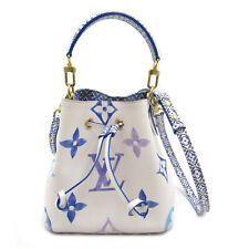 Bolso de mano de hombro bidireccional LOUIS VUITTON Neo Noe BB M22986 LV by the Pool blanco azul segunda mano  Embacar hacia Argentina