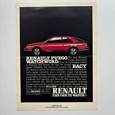 Renault usa affiche d'occasion  Paris-