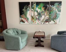 Large triptych acrylic for sale  Knoxville