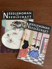 Vintage magazines needlewoman for sale  WANTAGE
