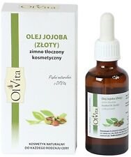 OLEJ JOJOBA 50ml ZŁOTY KOSMETYCZNY TŁOCZONY NA ZIMNO na sprzedaż  PL