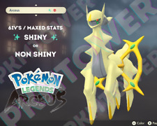 ARCEUS⚡SHINY⚡/NORMAL 6IV ALPHA MAX STATS - POKEMON LEGENDS ARCEUS comprar usado  Enviando para Brazil