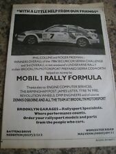 Mobil rally formula for sale  BRISTOL