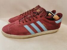 adidas gazelle red for sale  WOLVERHAMPTON