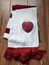 Heart midlothian scarf for sale  IRVINE