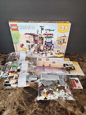 LEGO Creator 3 en 1 Downtown Noodle Shop 31131 completo con caja pegatinas sin usar segunda mano  Embacar hacia Mexico