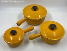 Vintage crueset yellow for sale  South San Francisco