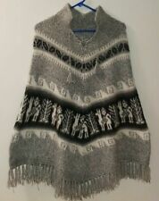 Alpaca wool poncho for sale  Norwalk