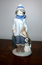 Lladro winter boy for sale  Holland