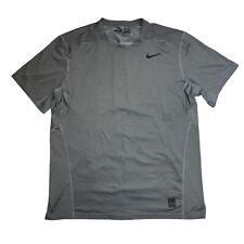 Camiseta Nike Pro Masculina XXL 2XL Ajustada Leve Drifit Training Cinza, usado comprar usado  Enviando para Brazil