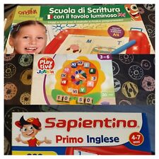 Lotto 3giochi bambini usato  Italia