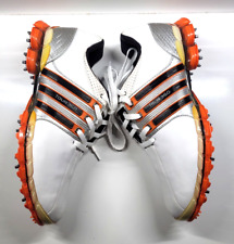 Adidas Tour 360 Men’s Athletic Golf Shoes Soft Spikes White, Black, Orange Sz 11 for sale  Shipping to South Africa