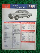 Fiche technique mobil d'occasion  Clerval