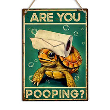 Pooping turtle retro for sale  Shipping to Ireland