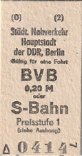 Fahrkarte berliner nahverkehr gebraucht kaufen  Berlin