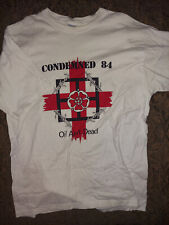 Camisa Condemed 84 INGLATERRA tamanho G Oi! Skinhead Ant Dead Argy Bargy Slade Combat comprar usado  Enviando para Brazil