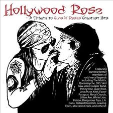 CD 2014 de música rock heavy metal grabadora de cabello de Hollywood Rose Guns N Roses T usado segunda mano  Embacar hacia Argentina