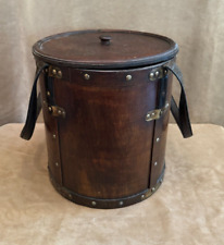 Wooden round box for sale  Naples