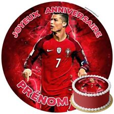 Ronaldo décoration gâteau d'occasion  Crépy-en-Valois