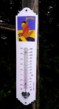 Thermometre emaille perrier d'occasion  Mehun-sur-Yèvre