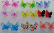 Brincos de resina borboleta (para orelhas furadas) 10 mm - muitas opções de cores comprar usado  Enviando para Brazil