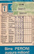 tabella totocalcio risultati usato  Palermo