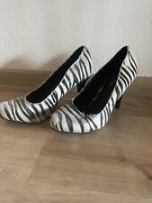 Schwarz weiße pumps gebraucht kaufen  Berlin