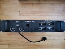 Crest audio amplifier for sale  BOLTON