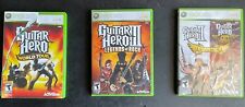 Guitar Hero Xbox 360 Games Lot Of 3 for sale  Shipping to South Africa