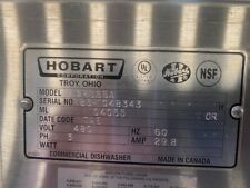 Hobart crs66a dishwasher for sale  Van Buren