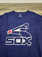 Camiseta masculina grande azul fanáticos manga curta MLB Chicago White Sox comprar usado  Enviando para Brazil