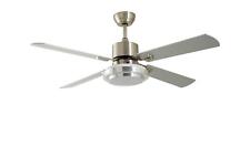 Silver ceiling fans for sale  Shipping to Ireland