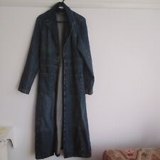 Denim jacket longline for sale  BRISTOL