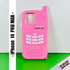 Usado, Funda iPhone 14 PRO MAX: BARBIE | 3D Barbie para teléfono celular (rosa) NUEVA. Caja abierta segunda mano  Embacar hacia Argentina