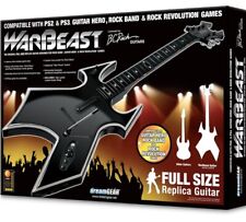PS3/PS2 BC Rich WarBeast DreamGear Guitar PlayStation Hero Rock Band w/Dongle for sale  Shipping to South Africa