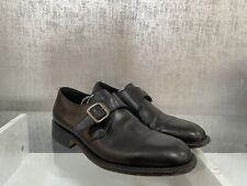 Used, Carlo Pignatelli Men's Black Leather Buckled Oxford Shoes Size EU 42 US 8.5 (B8) for sale  Shipping to South Africa