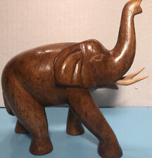 Wooden elephant carved for sale  Pensacola