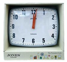 Vintage Jones Tornado Wall Clock - Vintage Retro Clock - JTORM409GY for sale  Shipping to South Africa